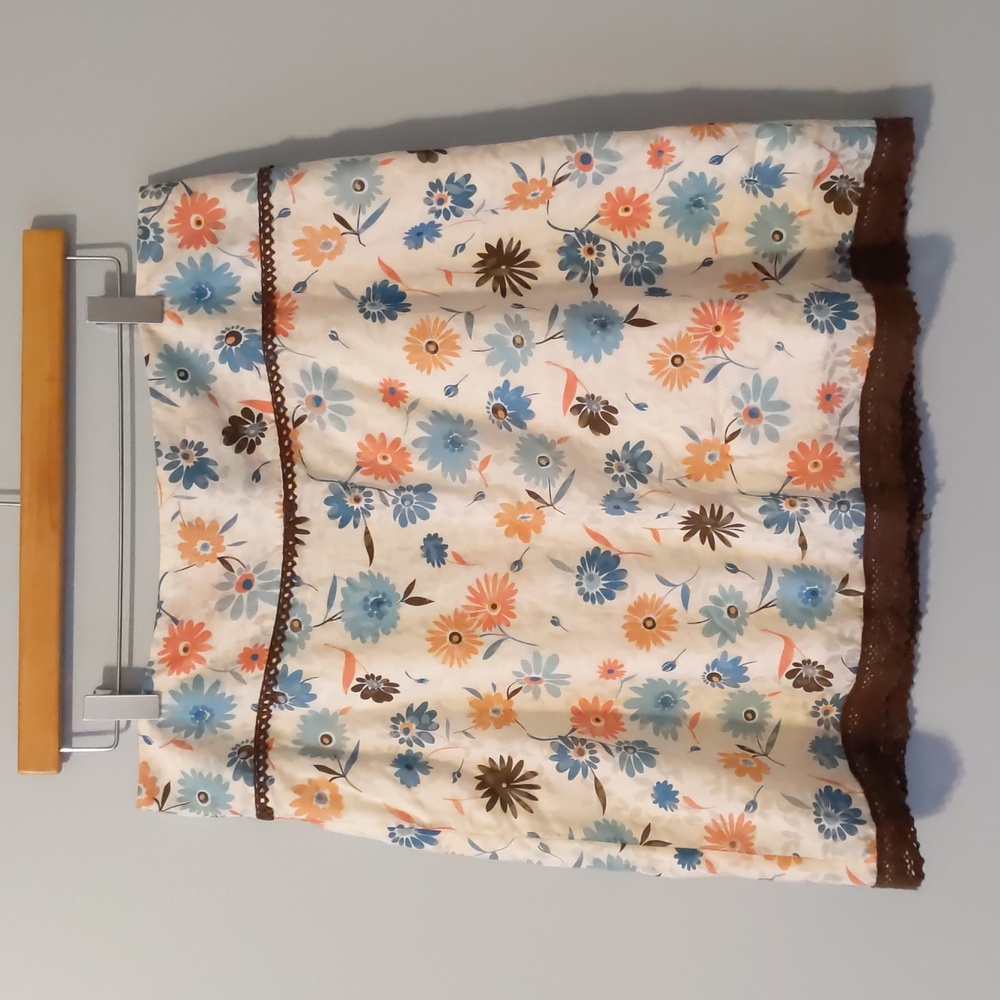 Heart Soul Floral Midi Skirt